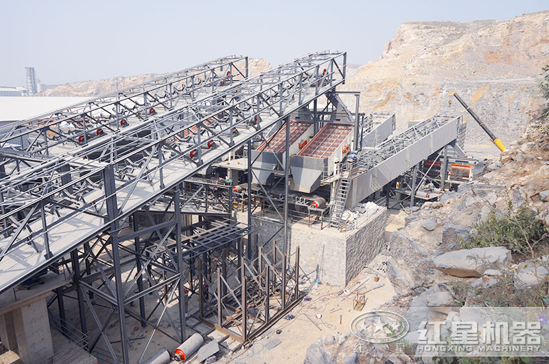 砂石生产线安装搭建要符合安全生产